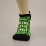 Unisex Inspiration Ankle Socks | Enjoy Every Moment - Wardrobe Architect